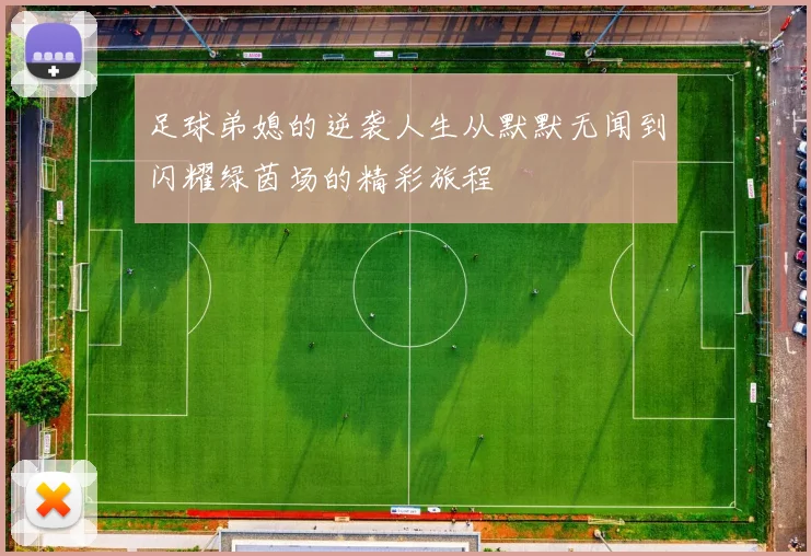 足球弟媳的逆袭人生从默默无闻到闪耀绿茵场的精彩旅程